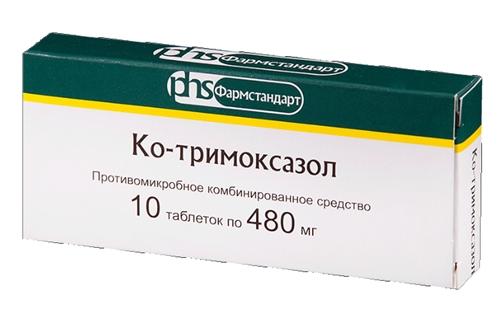 Ко-Тримоксазол таб. 480 мг: 10 шт.