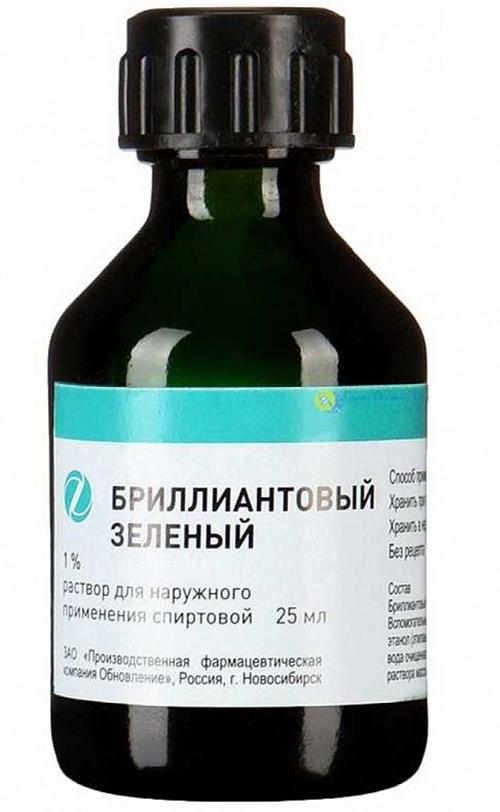Брилл.зелен.р-р 1% 25мл (Р) Обновление