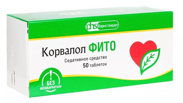 Корвалол Фито таб. N50 (Р)