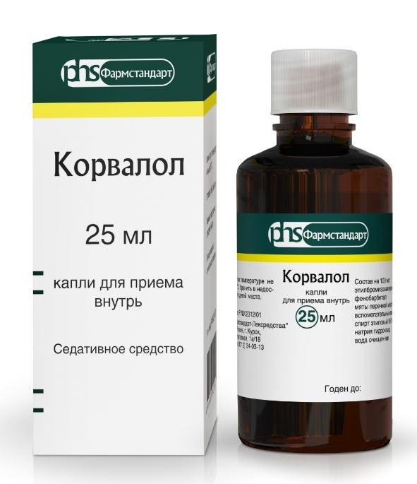 Корвалол капли 25мл (Р) (ФармстаЛС)