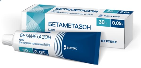 Бетаметазон-Вертекс крем 0.05% 30г туба (Р)#