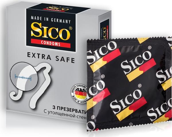 Презервативы Sico Extra Safe ( с утолщенной стенкой) №3