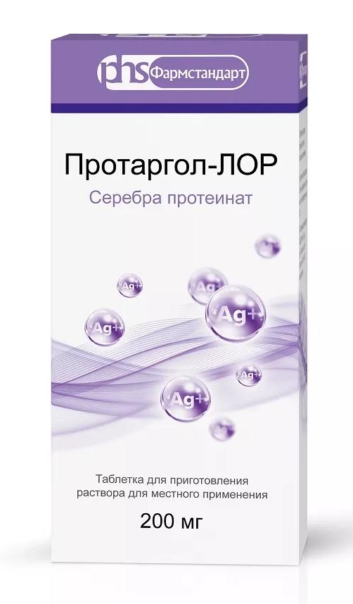 Протаргол-Лор таб.д/р-ра д/мест.прим. N1 (Р)