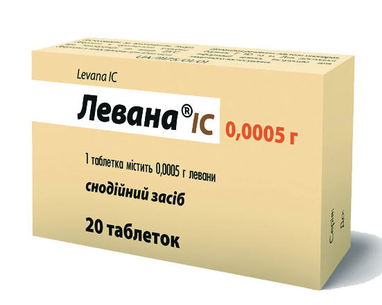 Левана IC таб. 0,0005 г: 20 шт.