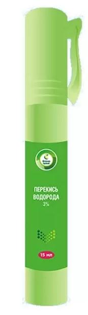 Перекись водорода 3% 15мл фл.-карандаш
