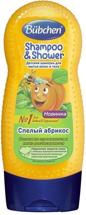 Бюбхен Шамп.-гель д/душа 230мл Спел.Абрикос д/волос и тела (Р)