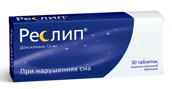 Реслип таб.п/о 15мг N30 (Р)