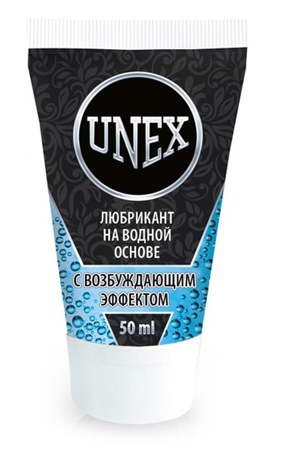Гель-смазка UNEX на силиконовой основе с возбуждающим эффектом 50мл