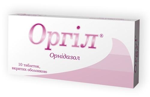 Оргил таб. 500 мг: 10 шт.