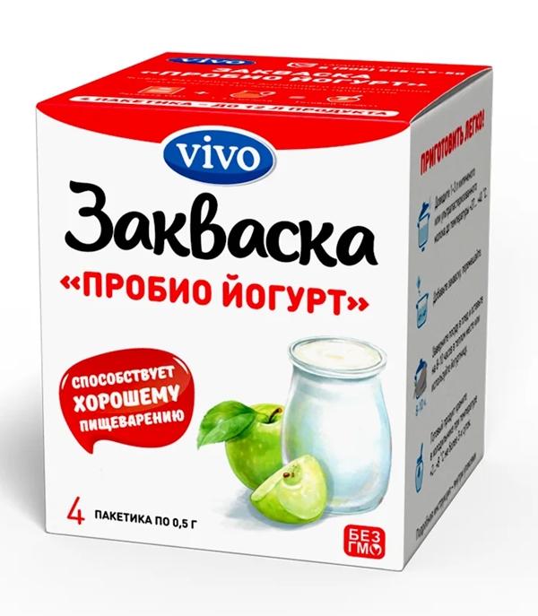 Закваска Vivo Пробио йогурт пакет 0,5г №4