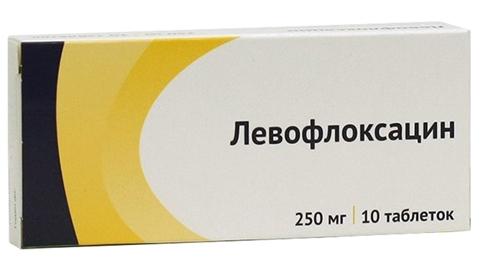 Левофлоксацин 250мг N10 (Р) Озон#