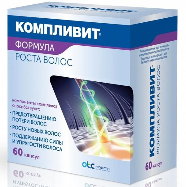 Компливит Формула роста волос капс. N60 (Р) (ПТ)
