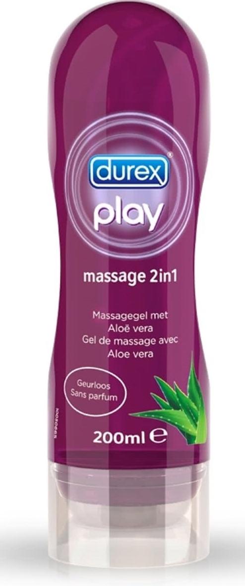 Гель-смазка Дюрекс Play Massage 2в1 200мл Aloe vera (Р)