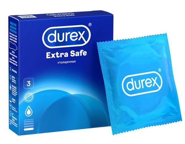 Презервативы Дюрекс Extra Safe (утолщенные) №3