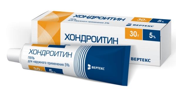Хондроитин-Вертекс гель 5% 30г (Р)
