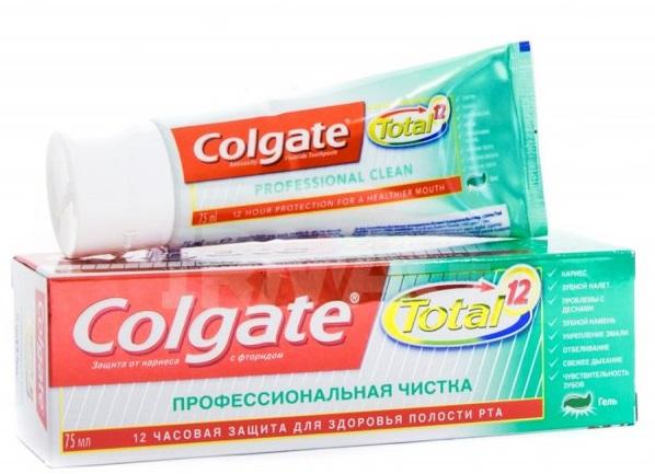 З/п Колгейт Total 12 проф. чистка 75мл (гель) (Р)