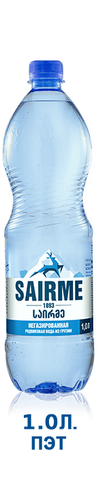 В/м "Sairmei" родник. 1л негаз. п/э (Р) (ПТ)