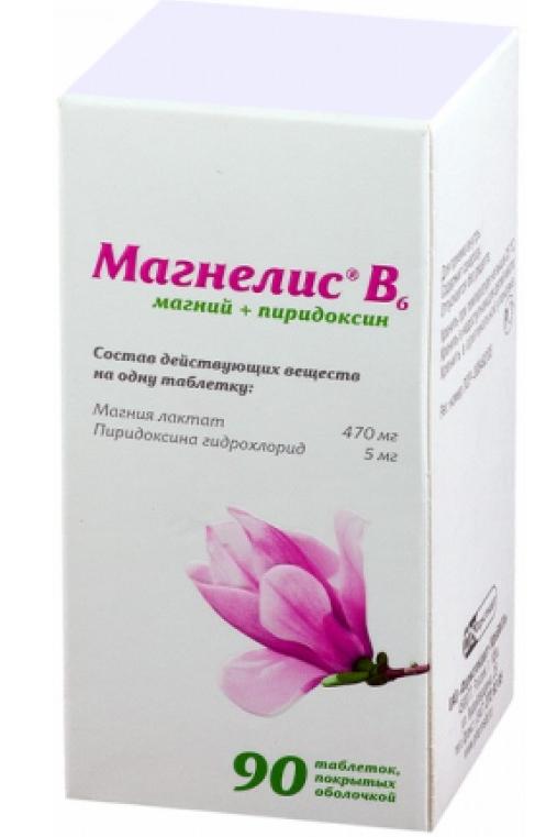 Магнелис В6 таб. п/о N90 (Р)