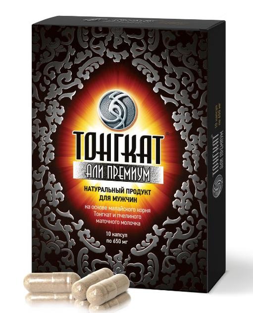 Тонгкат Али Премиум капс. N10 (Р) (ПТ)
