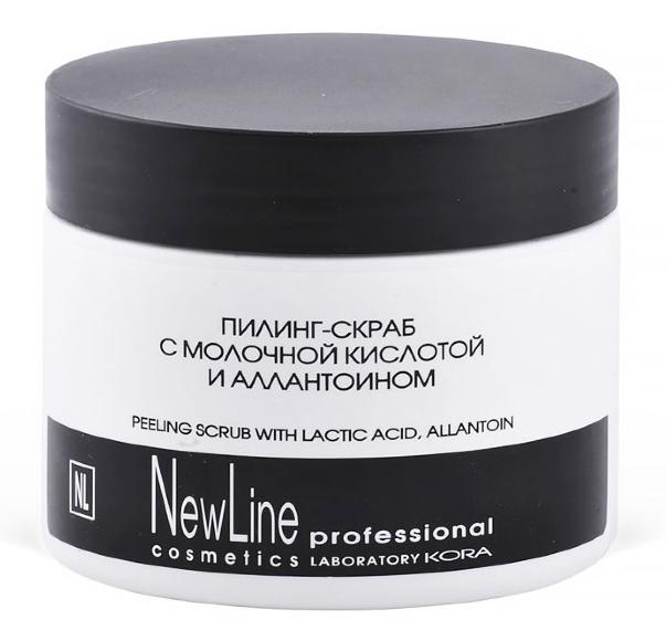 NewLine Пилинг-скраб с молочной кислотой и аллантоином 300 мл