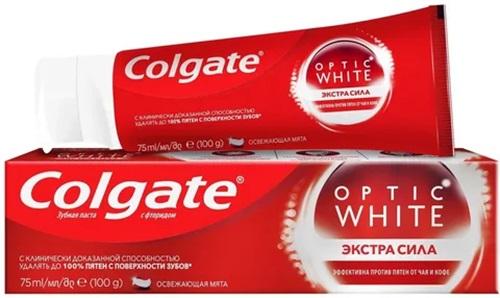 Зубная паста Колгейт Optic White Экстра Сила 75 мл