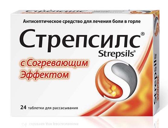 Стрепсилс с согревающим эффектом N24 (Р)