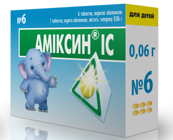 Амиксин IC таб. 60 мг: 6 шт.