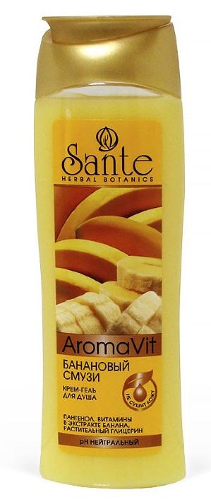 Sante Крем-гель для душа Банановый смузи 250 мл