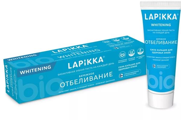 Зубная паста Лапикка Бережное отбеливание 94 г