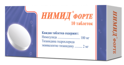 Нимид Форте таб. 100 мг: 100 шт.