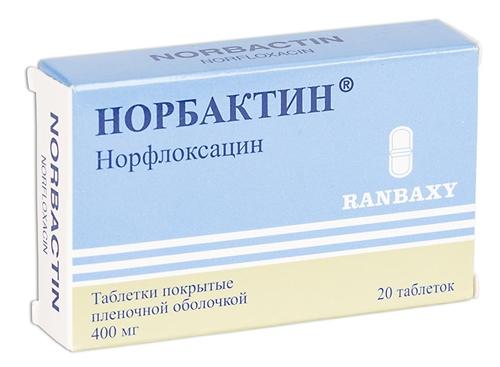 Норбактин таб. 400мг N 20 (Р)