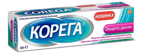 Корега фикс.крем Защита десен 40г (Р)