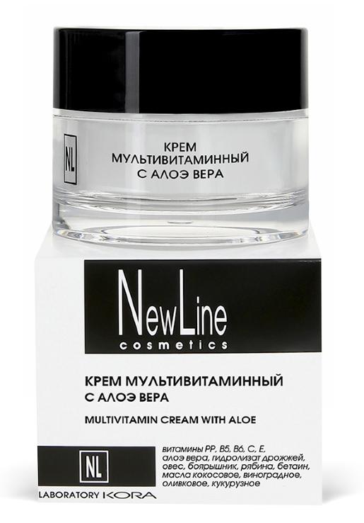 NewLine Крем мультивитаминный с алоэ вера 50 мл