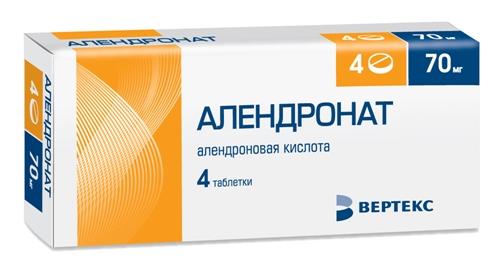 Алендронат-Вертекс таб. 70мг N4 (Р)#