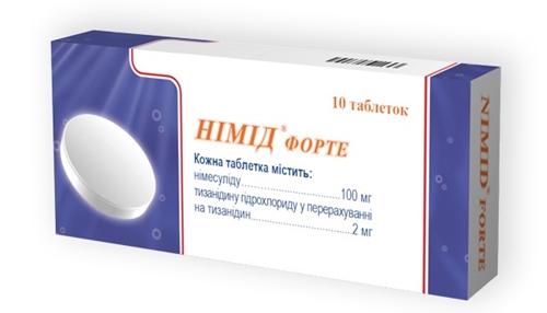 Нимид Форте таб. 100мг №100