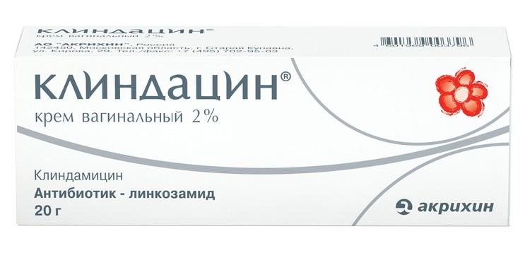 Клиндацин крем ваг. 2% 20г (Р)