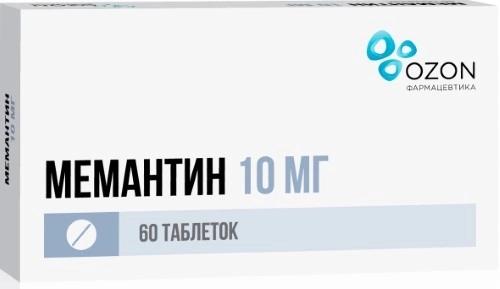 Мемантин таб.10мг N 60 (Р) Озон#