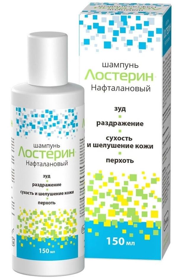 Лостерин шампунь нафтал. 150мл (Р)