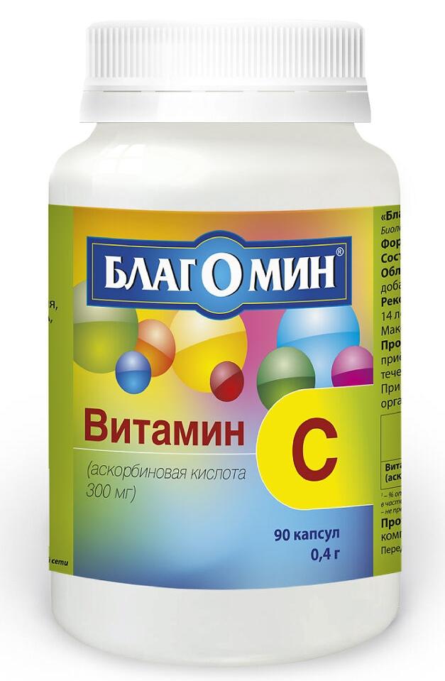 Благомин Витамин С капс.: 90 шт.