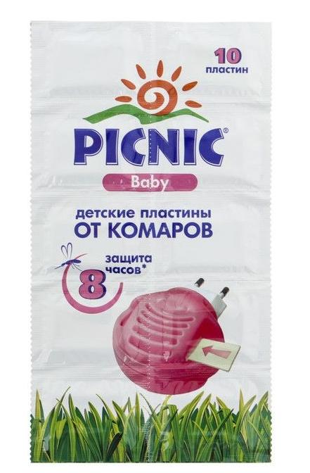 Picnic Baby Пластины от комаров N10 (Р)
