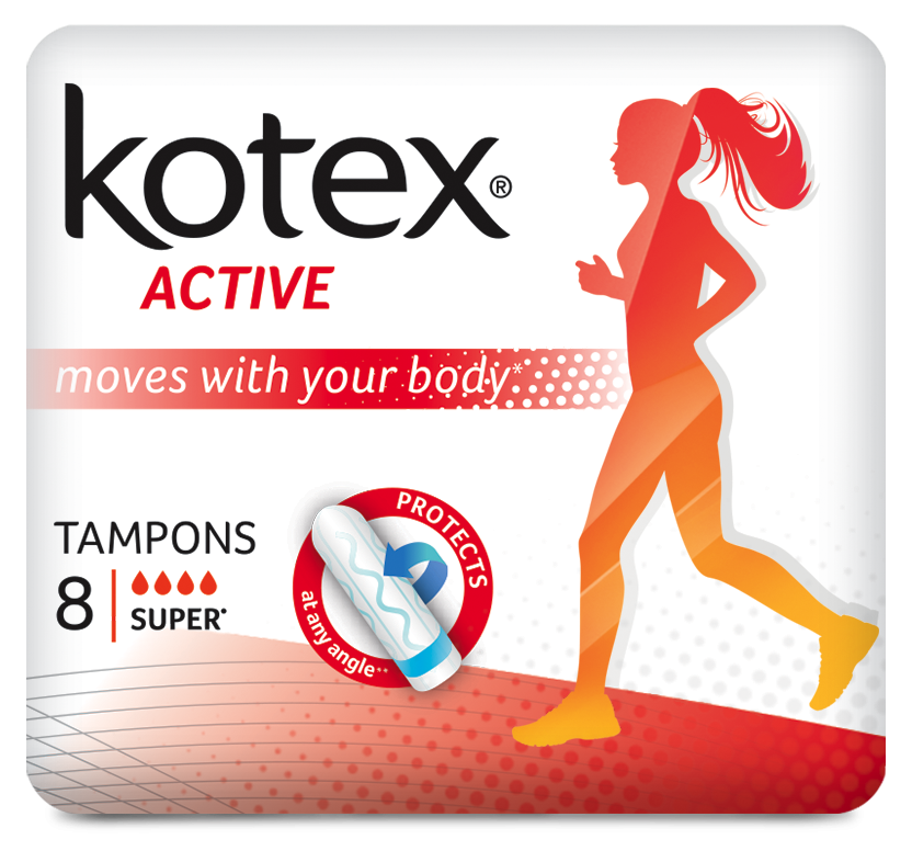 Тампоны Kotex Active Super N8 (Р)