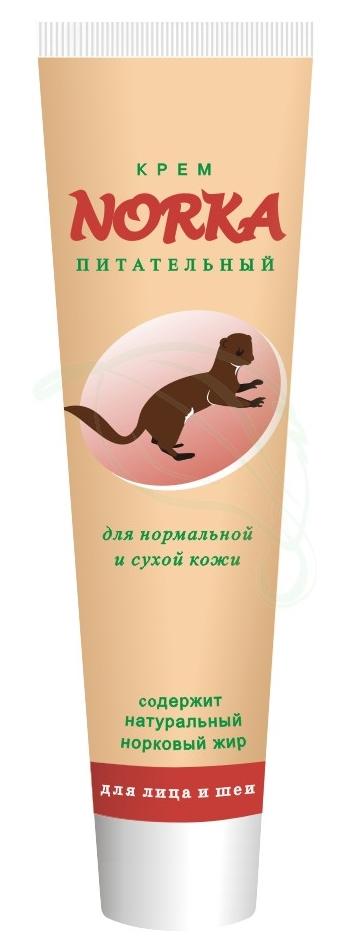 Крем «Norka» питательный для нормальной и сухой кожи лица и шеи 44 мл