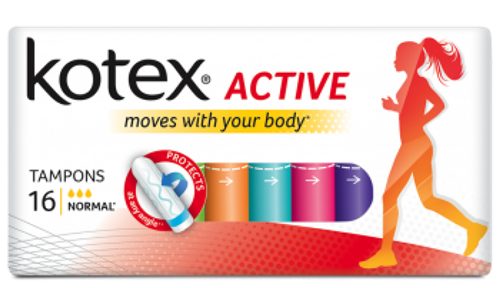 Тампоны Kotex Active Normal N16 (Р)