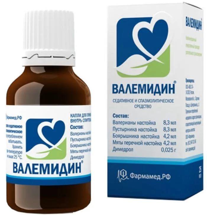 Валемидин капли 25мл (Р)