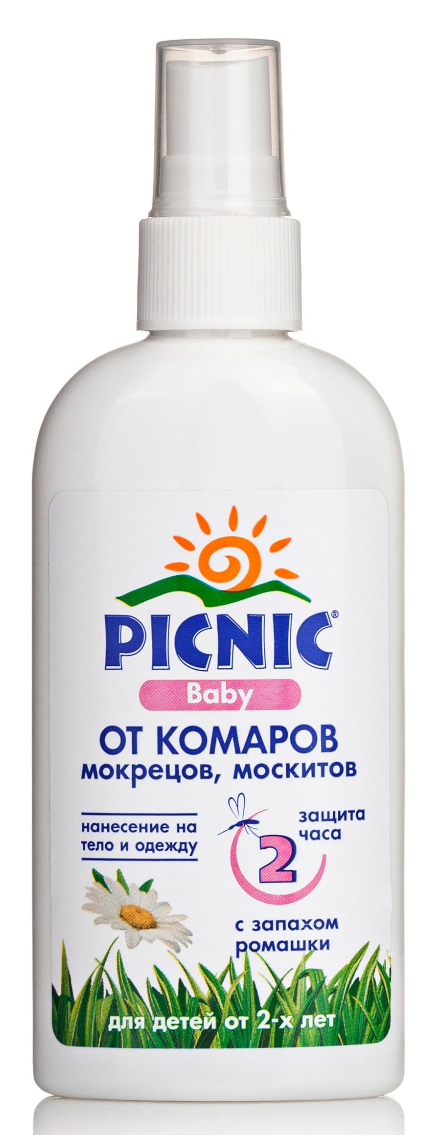 Picnic Baby Спрей от комаров 120мл (Р)