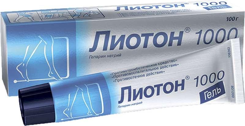 Лиотон гель 1000МЕ 100г (Р)