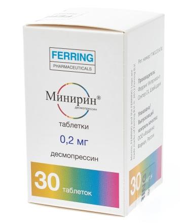 Минирин таб. 0.2мг N30 (Р)#
