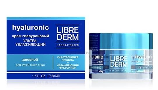 Librederm Гиалуроновый Крем дневной ультраувлажняющий для сухой кожи 50 мл