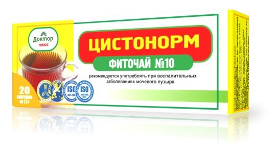 Фиточай N10 Цистонорм N20 (ПТ)