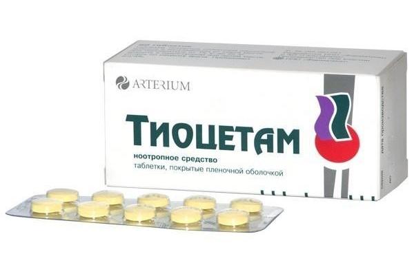 Тиоцетам таб.п/о N60 (Р)